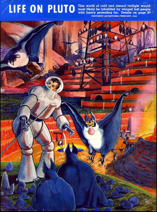 Illustration for article titled Alien life in our solar system, according to pulp-art legend Frank R. Paul